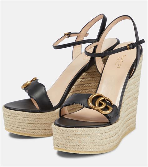 gucci sandales compensées|gucci sandals original.